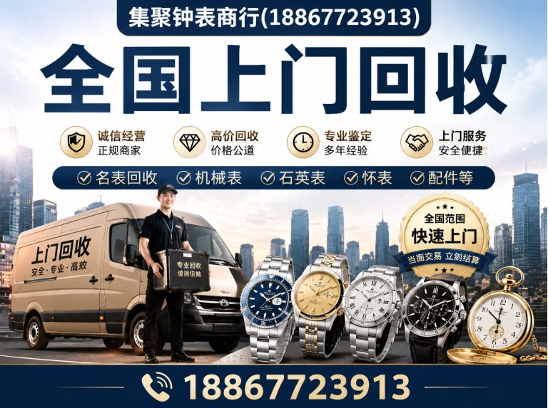 肥西县名表回收展示图